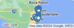 map of fishing charters in Sunny Isles Beach
