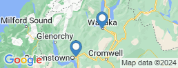 map of fishing charters in Wanaka