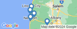 mapa de operadores de pesca en Newport