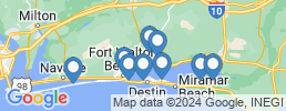 map of fishing charters in Fort Walton Beach