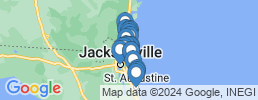 mapa de operadores de pesca en Jacksonville