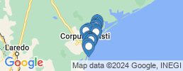 mapa de operadores de pesca en Corpus Christi