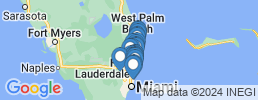 map of fishing charters in Pompano Beach