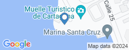 mapa de operadores de pesca en Cartagena