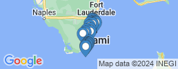 mapa de operadores de pesca en Florida City
