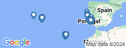 map of fishing charters in Portugal