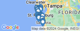mapa de operadores de pesca en Holmes Beach