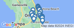 mapa de operadores de pesca en Titusville
