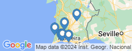 Map of fishing charters in Santa Clara-a-Velha