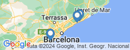 mapa de operadores de pesca en Barcelona