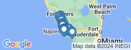 mapa de operadores de pesca en Marco Island