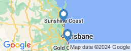 mapa de operadores de pesca en Brisbane