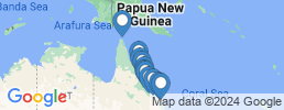 mapa de operadores de pesca en Great Barrier Reef