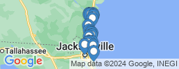 mapa de operadores de pesca en Fernandina Beach