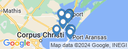 map of fishing charters in Aransas Pass