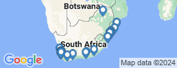 mapa de operadores de pesca en Sudáfrica