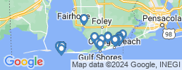 mapa de operadores de pesca en Alabama