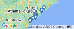 mapa de operadores de pesca en Carolina del Sur