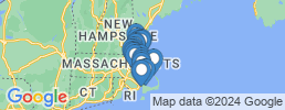 map of fishing charters in Hingham