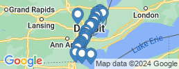 map of fishing charters in Wyandotte