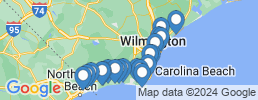map of fishing charters in Southport