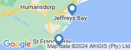 mapa de operadores de pesca en Jeffreys Bay