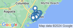map of fishing charters in Hanahan
