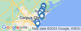 map of fishing charters in Port Aransas