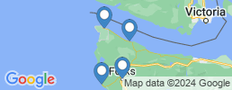 map of fishing charters in Forks