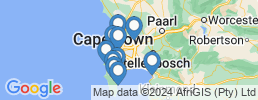 map of fishing charters in Cape Town