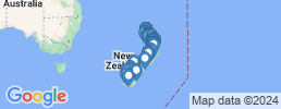 mapa de operadores de pesca en Nueva Zelanda