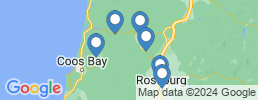 mapa de operadores de pesca en Roseburg