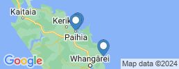 mapa de operadores de pesca en paihia