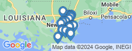 map of fishing charters in Marrero