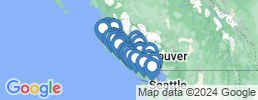 mapa de operadores de pesca en Vancouver Island