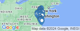 mapa de operadores de pesca en Chesapeake Bay