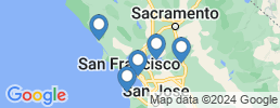 Map of fishing charters in Область залива Сан-Франциско