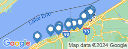 mapa de operadores de pesca en Conneaut