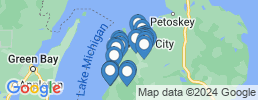 Map of fishing charters in Бензония