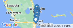 mapa de operadores de pesca en Lake Worth