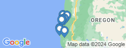 map of fishing charters in Coquille
