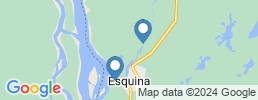 map of fishing charters in Esquina