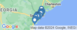 map of fishing charters in Thunderbolt
