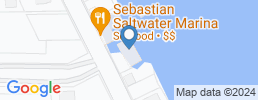 map of fishing charters in Sebastian Inlet