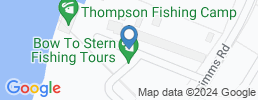 mapa de operadores de pesca en Trinity Bay