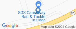 mapa de operadores de pesca en Sabine Pass