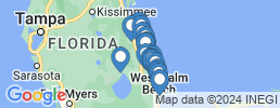 map of fishing charters in Port St. Lucie