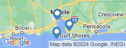 mapa de operadores de pesca en Mobile Bay
