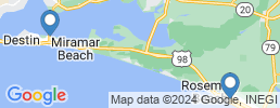 mapa de operadores de pesca en Rosemary Beach