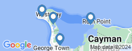 mapa de operadores de pesca en George Town